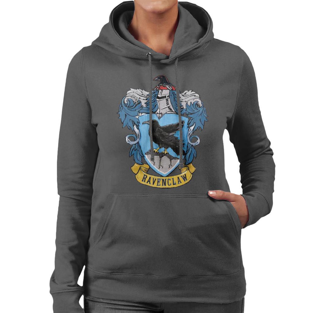 Harry Potter Ravenclaw House Crest Women's Hooded Sweatshirt product image 1