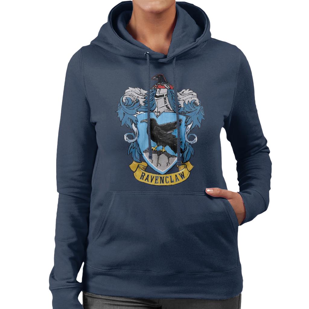 Harry Potter Ravenclaw House Crest Women's Hooded Sweatshirt product image 6