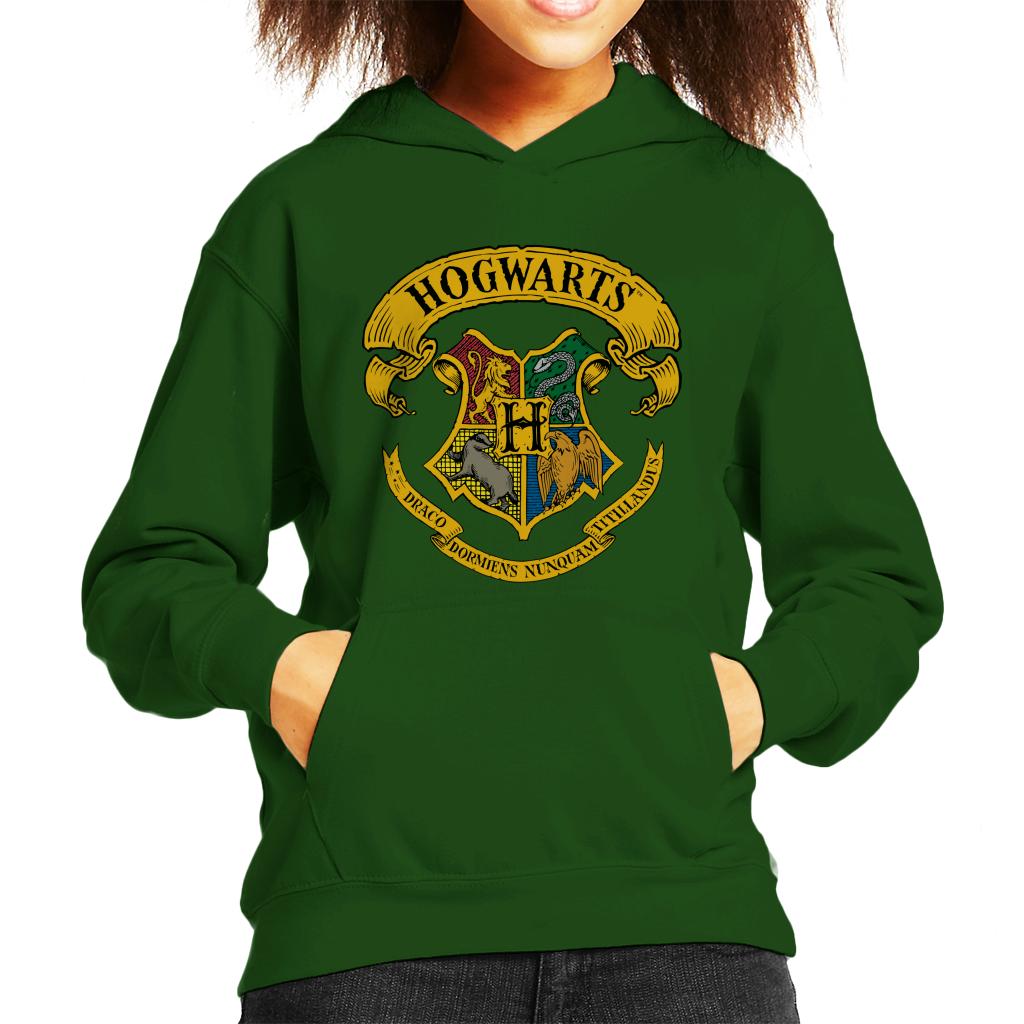 Harry Potter All Hogwarts Crest Kid's Hooded Sweatshirt product image 6