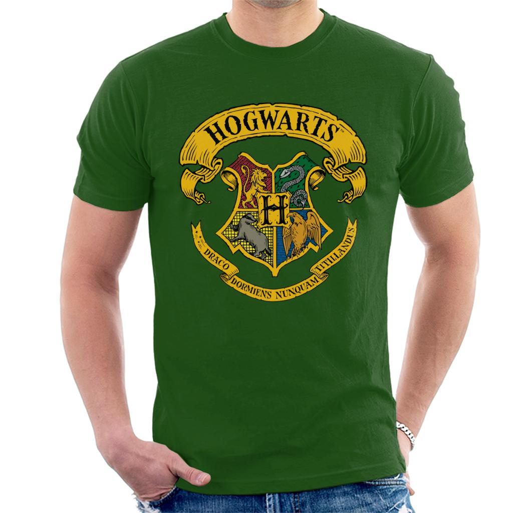 Harry Potter All Hogwarts Crest Men's T-Shirt product image 4