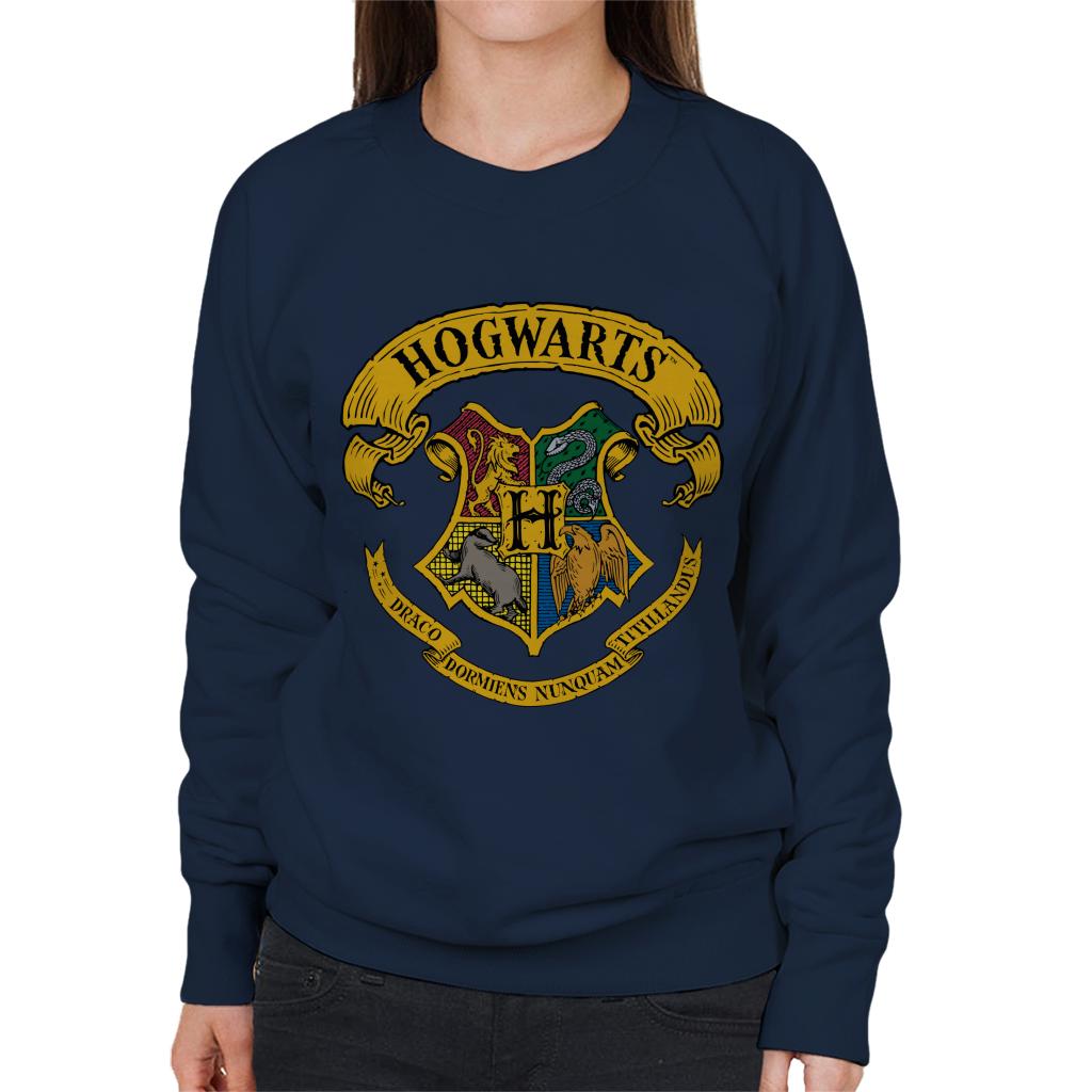 Harry Potter All Hogwarts Crest Women's Sweatshirt product image 1