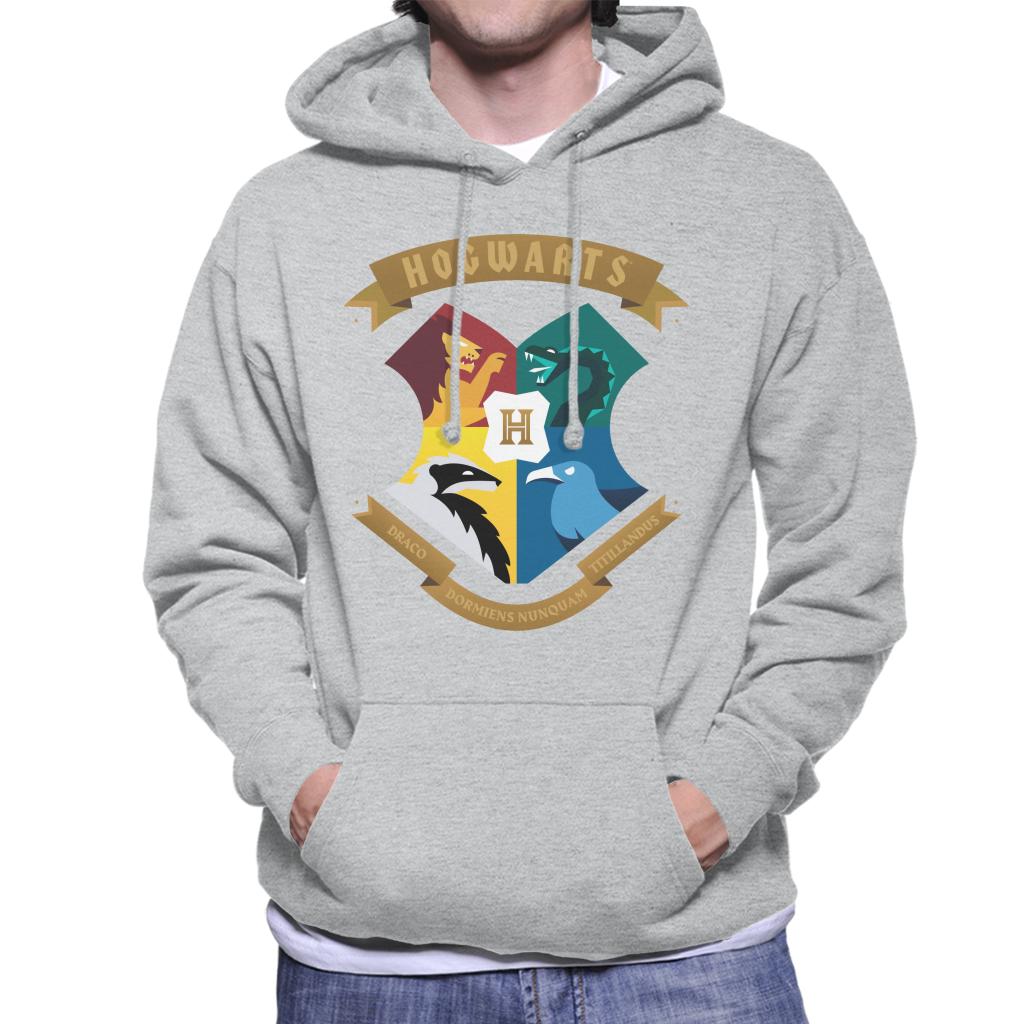Harry Potter All Hogwarts School Shield Men's Hooded product image 4