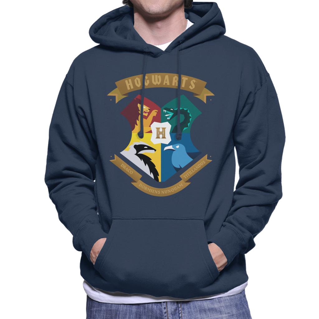 Harry Potter All Hogwarts School Shield Men's Hooded product image 6
