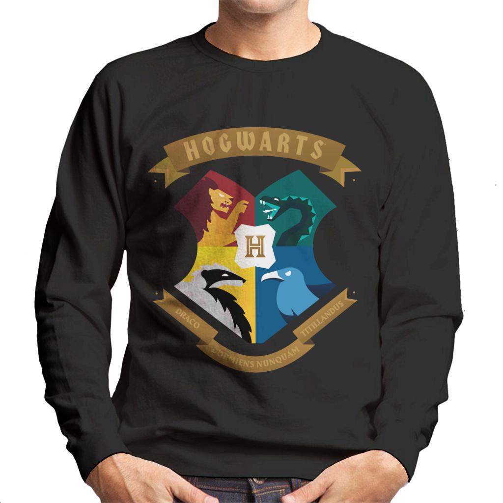 Harry Potter All Hogwarts School Shield Men's Sweatshirt product image 1