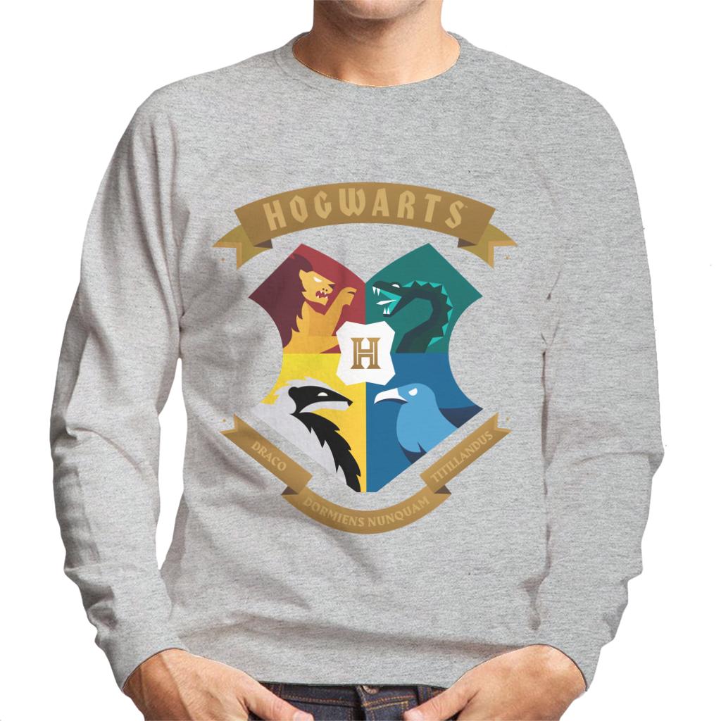 Harry Potter All Hogwarts School Shield Men's Sweatshirt product image 4