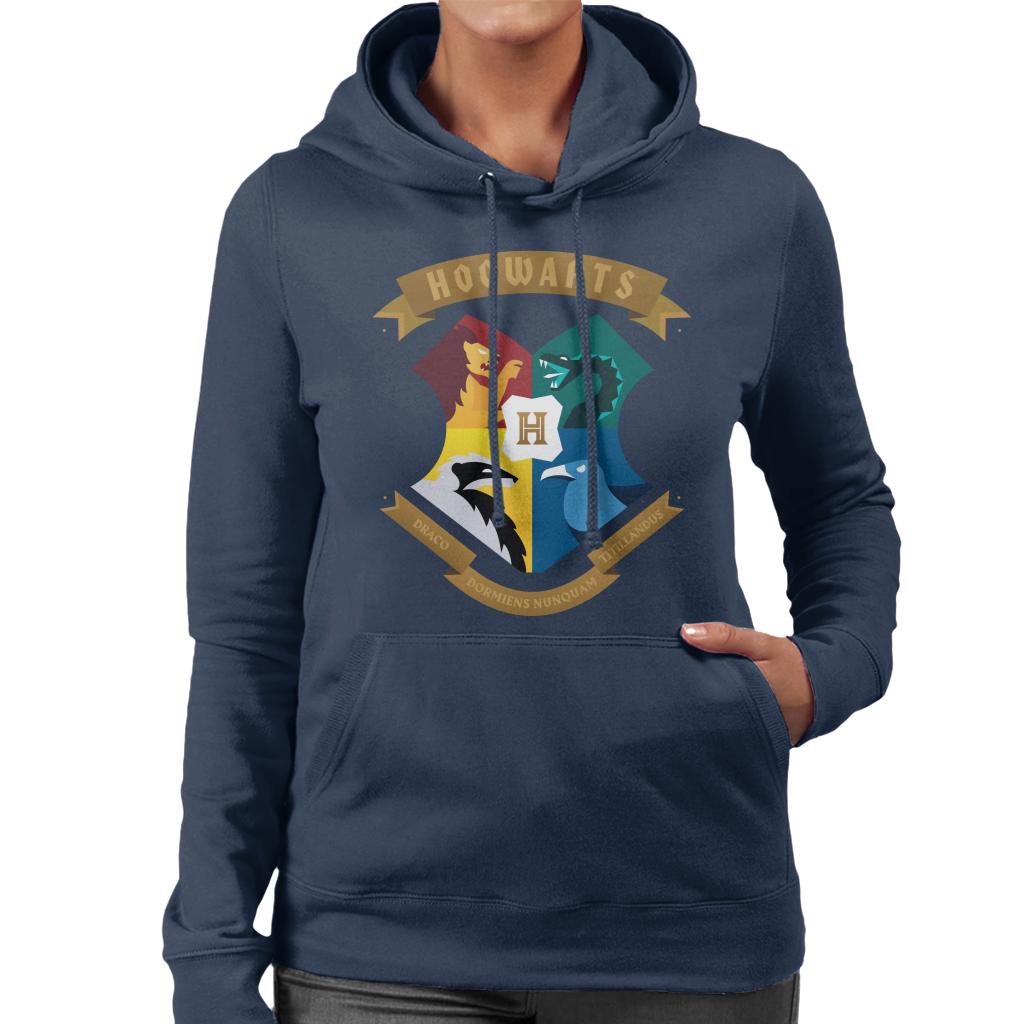 Harry Potter All Hogwarts School Shield Women's Hooded product image 6