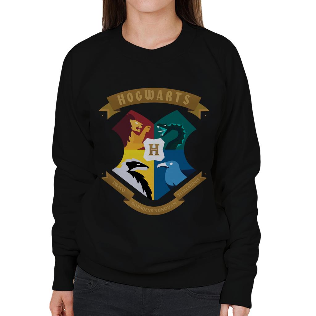Harry Potter All Hogwarts School Shield Women's Sweatshirt product image 1