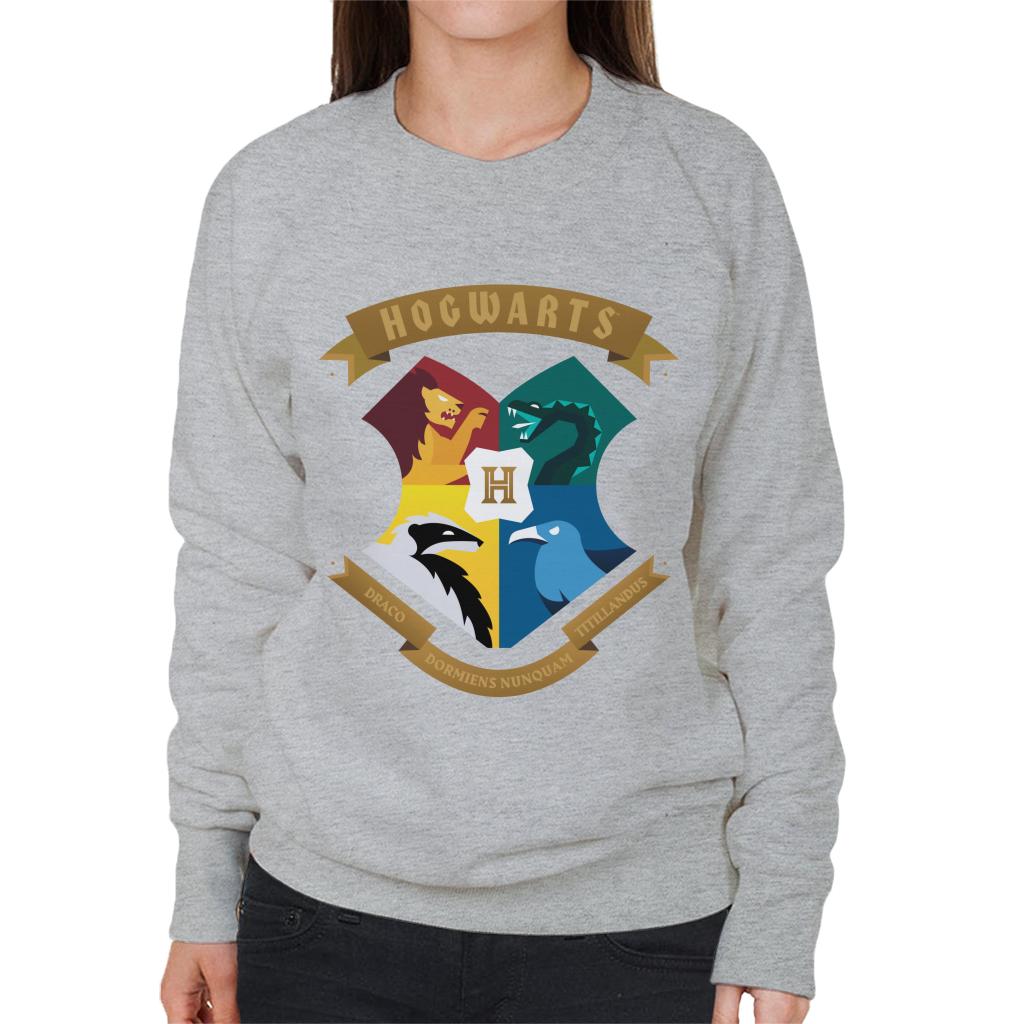 Harry Potter All Hogwarts School Shield Women's Sweatshirt product image 4