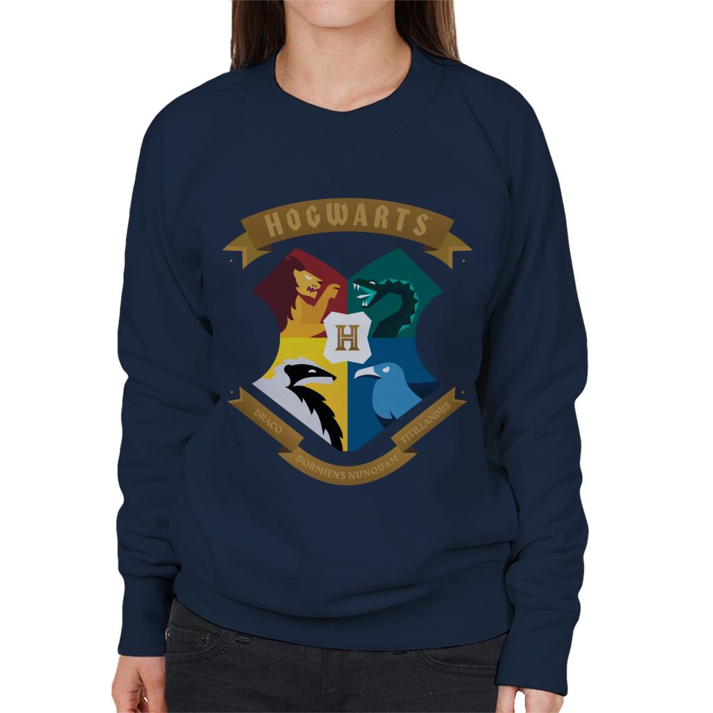 Harry Potter All Hogwarts School Shield Women's Sweatshirt product image 6