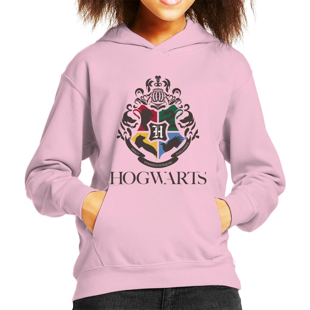 Harry Potter Hogwarts All Houses Crest Kid's Hooded product image 6