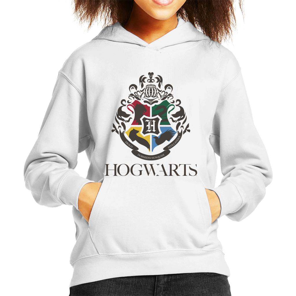 Harry Potter Hogwarts All Houses Crest Kid's Hooded product image 4
