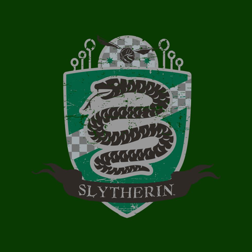 Harry Potter Slytherin Quidditch Distressed Shield Kid's product image 7