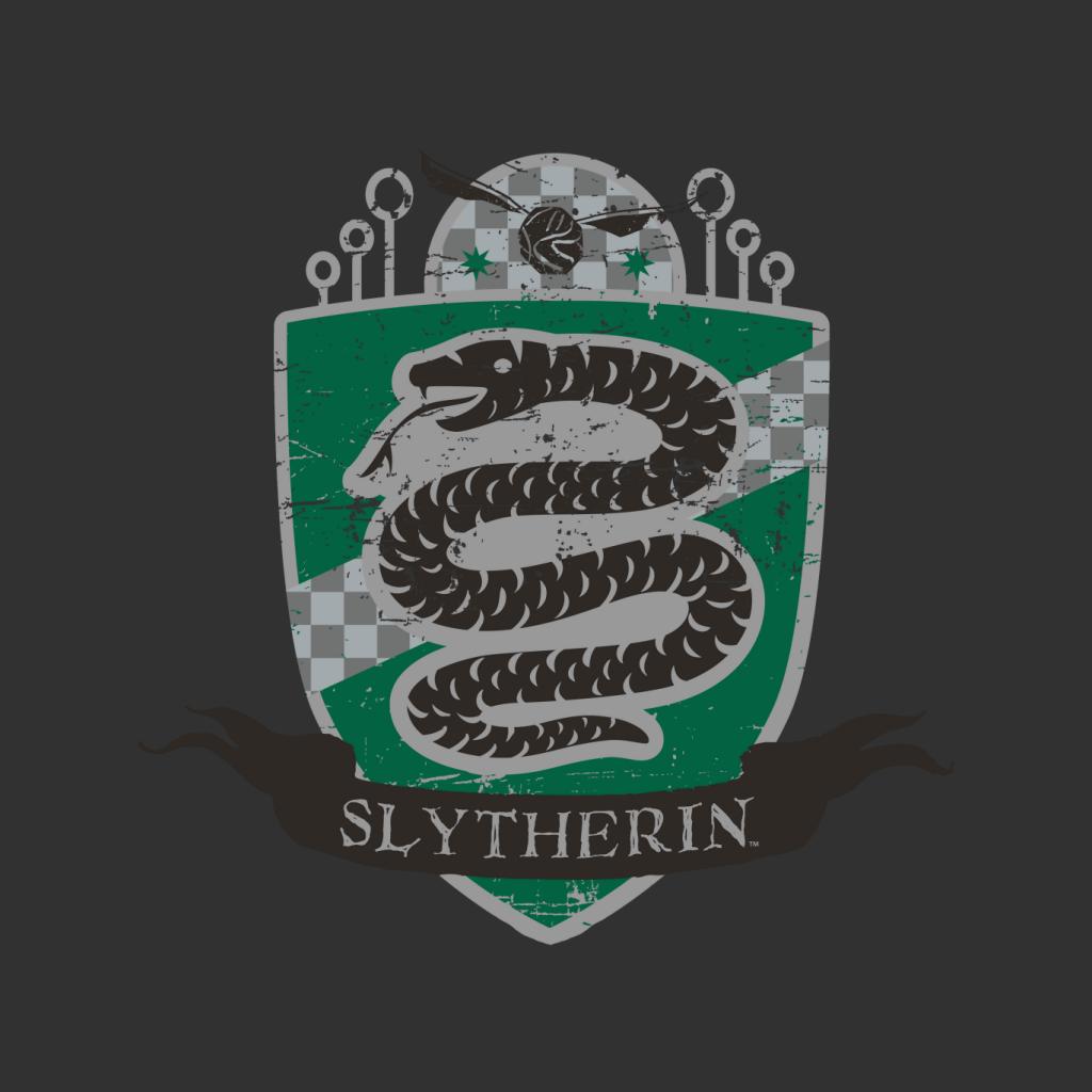 Harry Potter Slytherin Quidditch Distressed Shield Men's product image 2