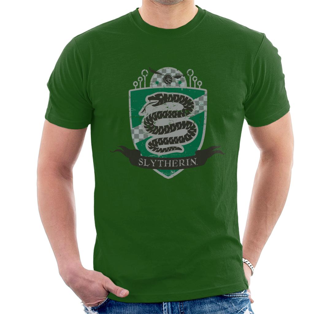 Harry Potter Slytherin Quidditch Distressed Shield Men's product image 6