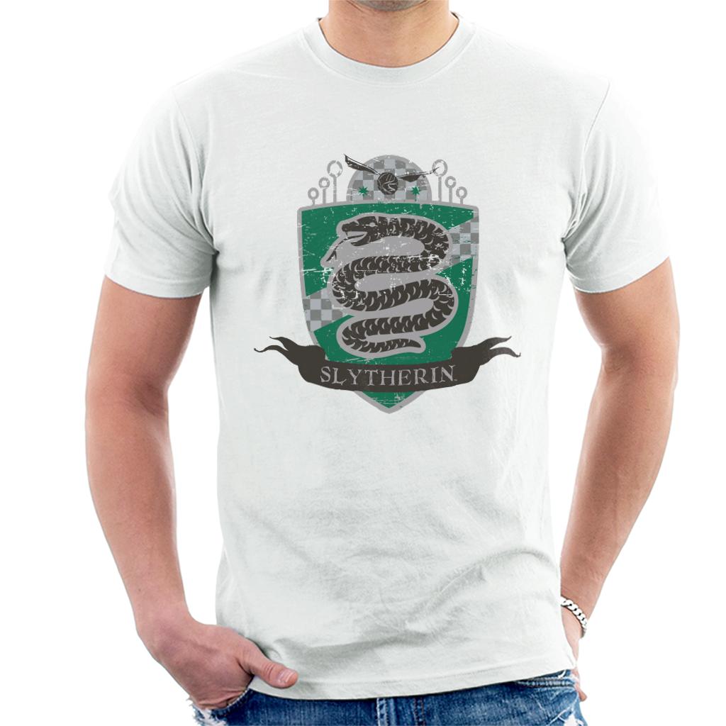 Harry Potter Slytherin Quidditch Distressed Shield Men's product image 4
