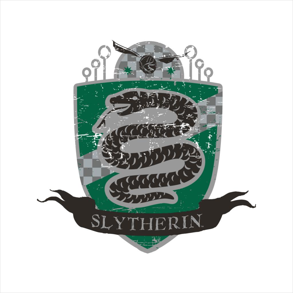 Harry Potter Slytherin Quidditch Distressed Shield Kid's product image 5