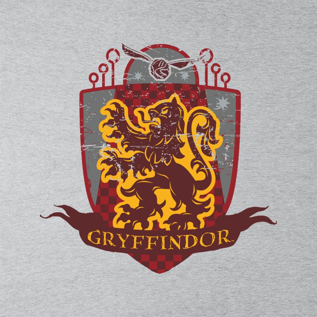 Harry Potter Gryffindor Quidditch Distressed Shield Women's product image 2