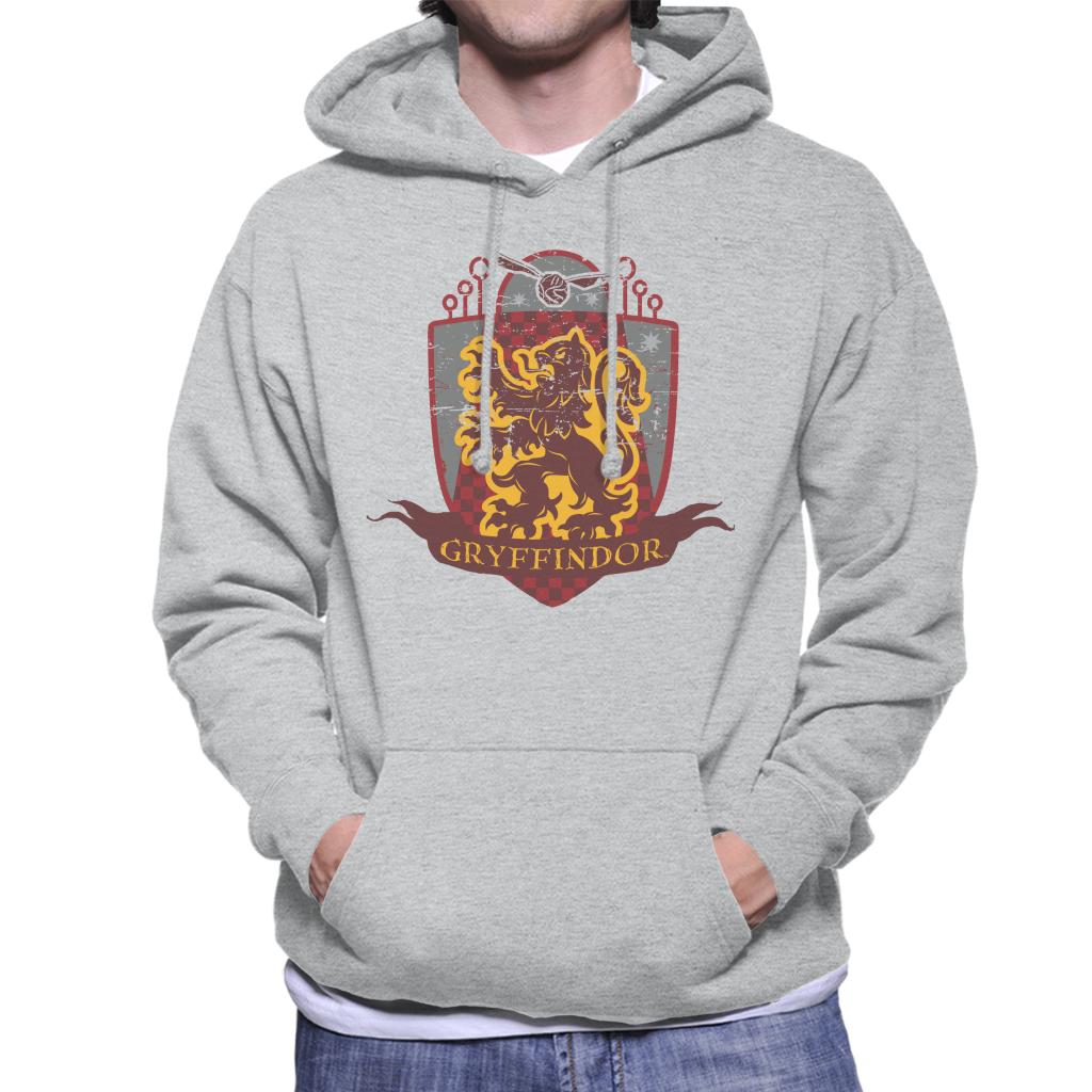 Harry Potter Gryffindor Quidditch Distressed Shield Men's product image 1