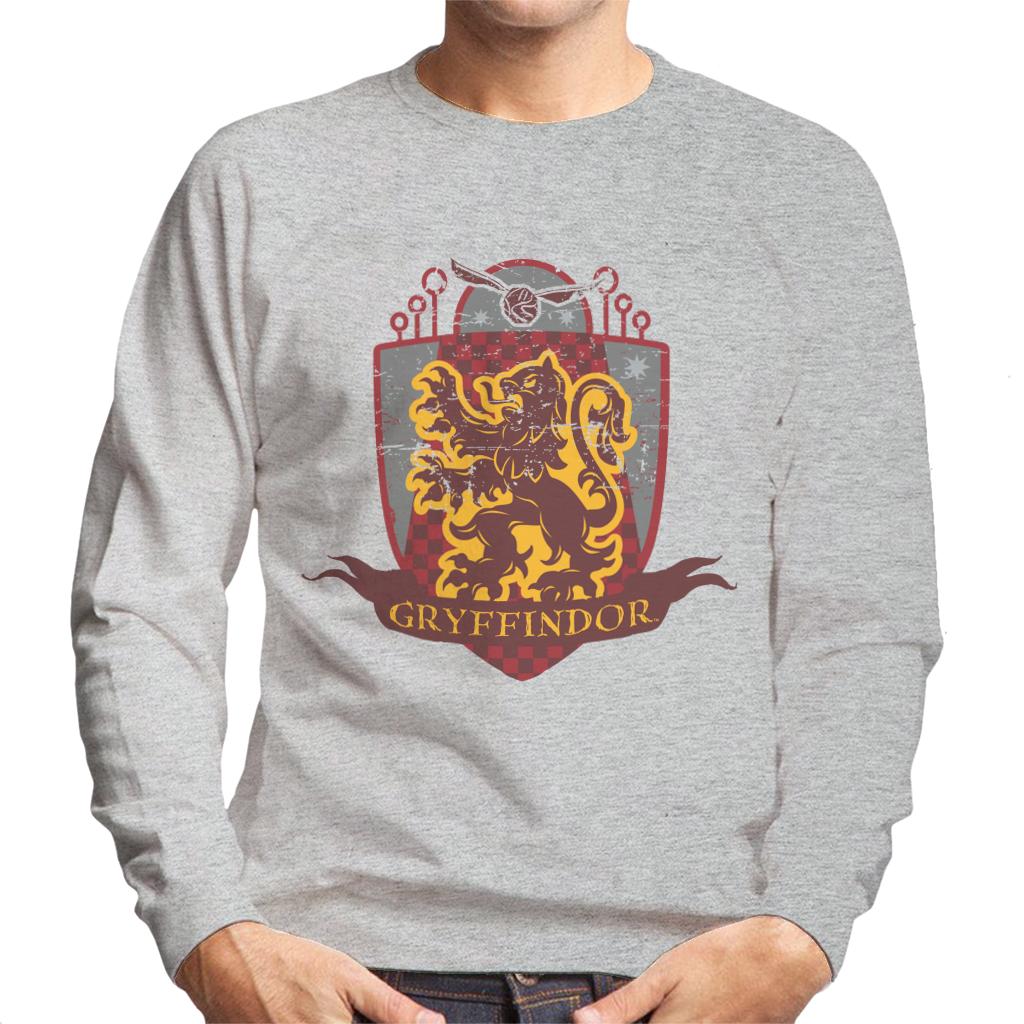 Harry Potter Gryffindor Quidditch Distressed Shield Men's product image 1