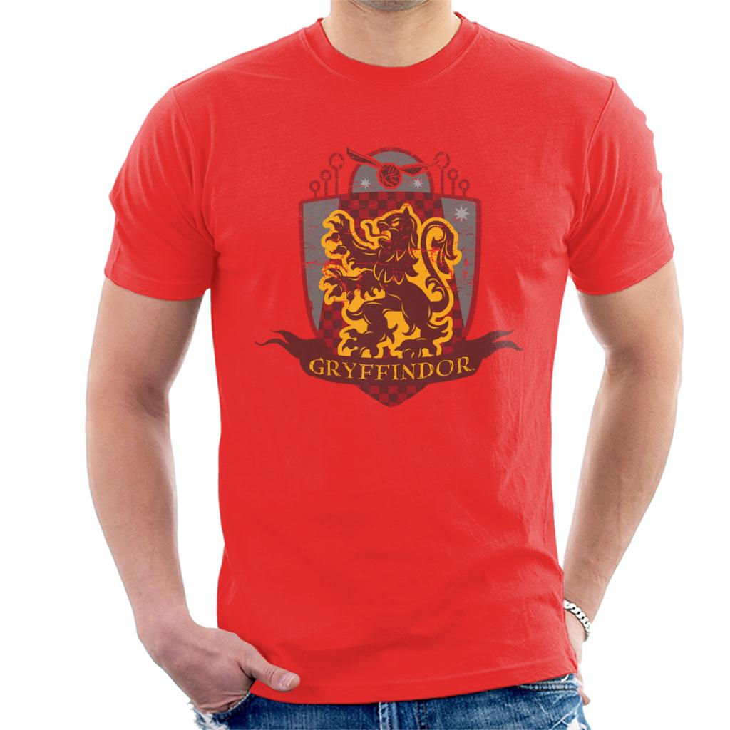 Harry Potter Gryffindor Quidditch Distressed Shield Men's product image 6
