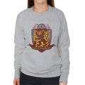 Harry Potter Gryffindor Quidditch Distressed Shield Women's product image 1