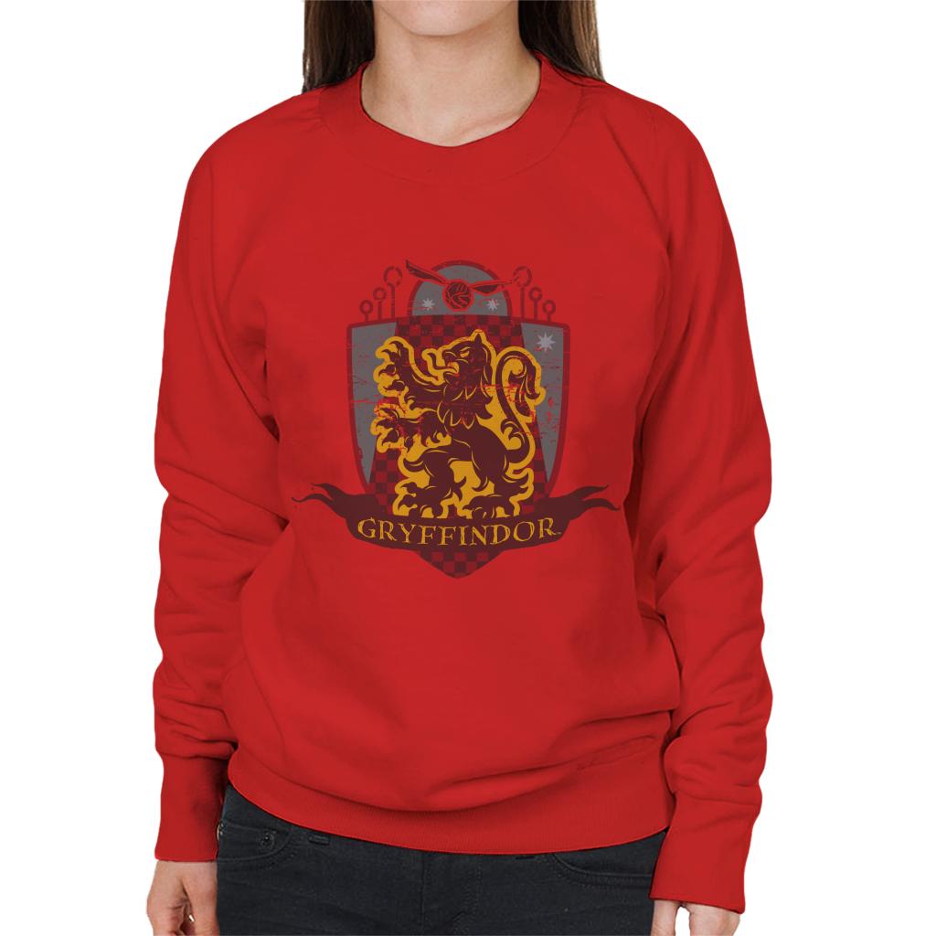 Harry Potter Gryffindor Quidditch Distressed Shield Women's product image 6
