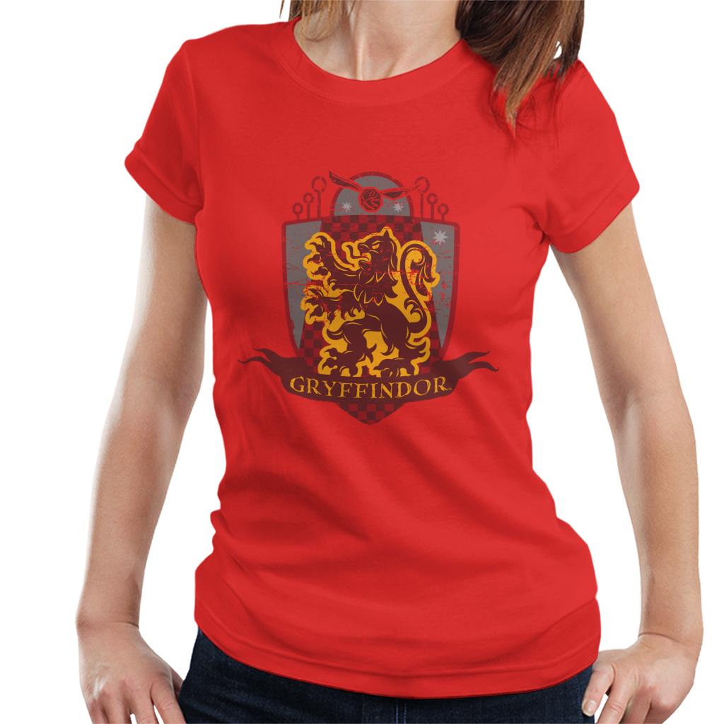 Harry Potter Gryffindor Quidditch Distressed Shield Women's product image 6