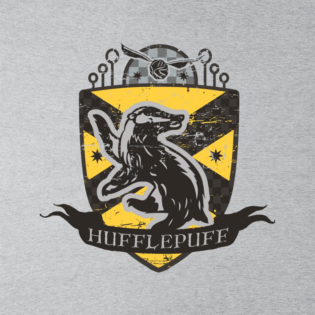 Harry Potter Hufflepuff Quidditch Distressed Shield Women's product image 2