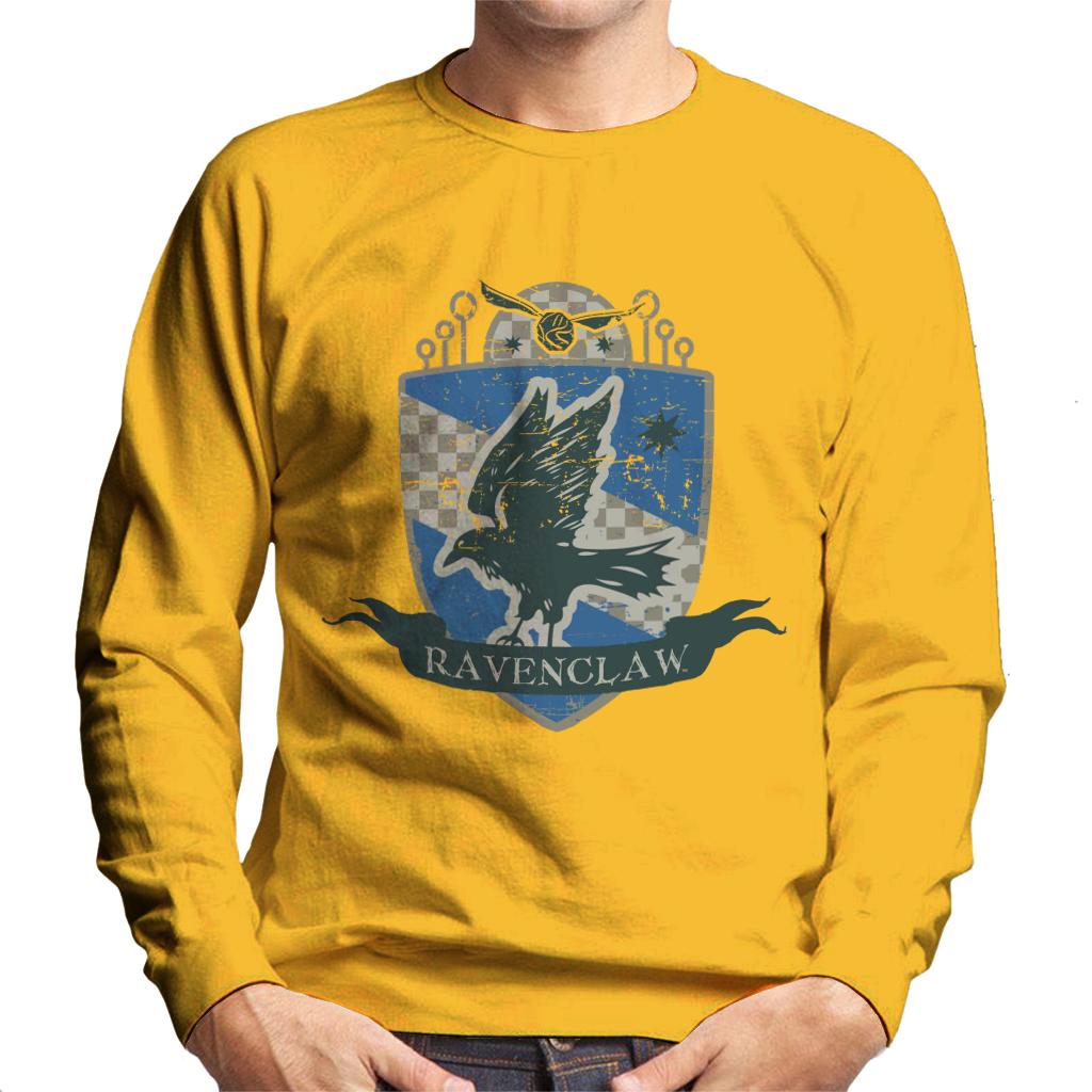 Harry Potter Ravenclaw Quidditch Distressed Shield Men's product image 4