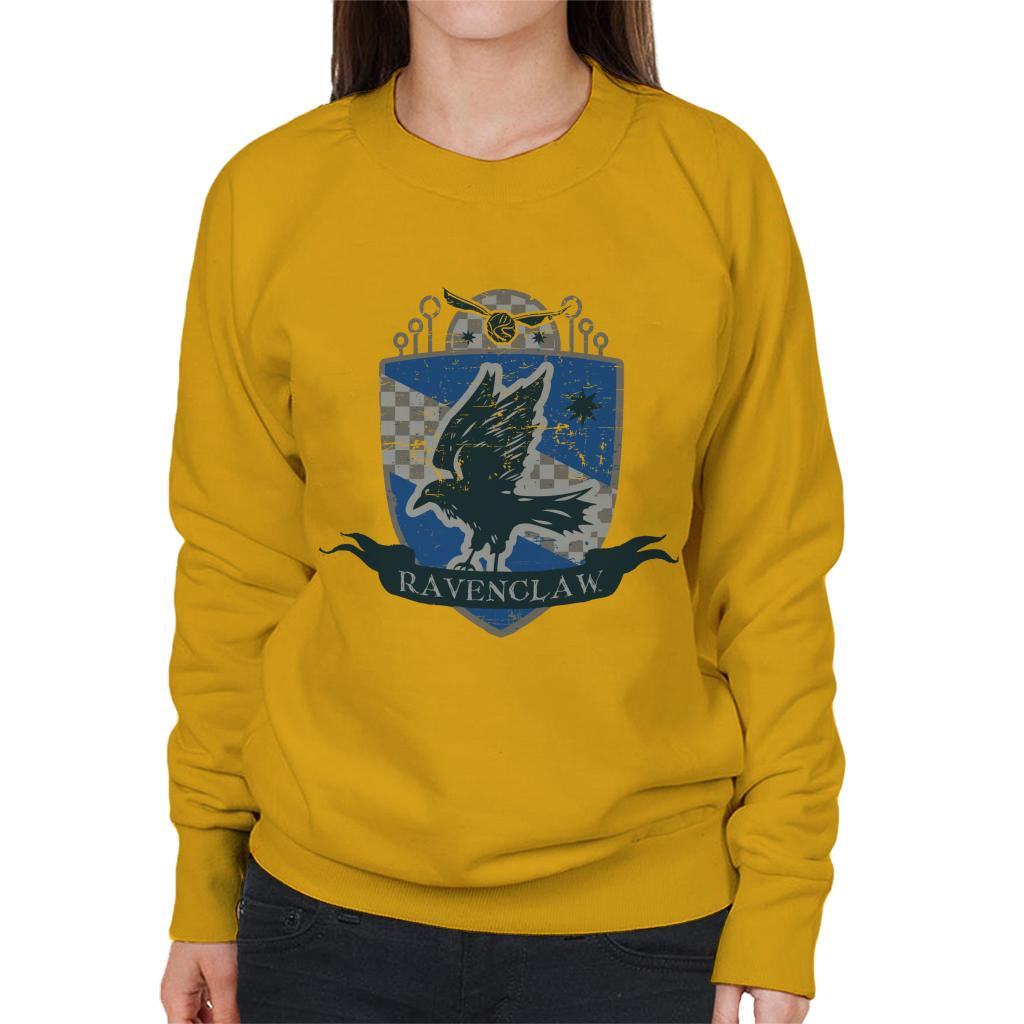 Harry Potter Ravenclaw Quidditch Distressed Shield Women's product image 4