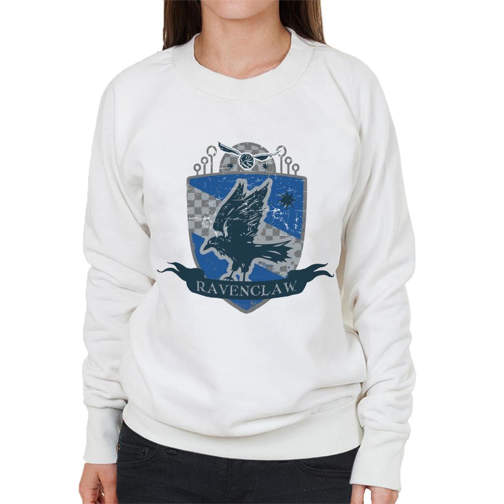 Harry Potter Ravenclaw Quidditch Distressed Shield Women's product image 1