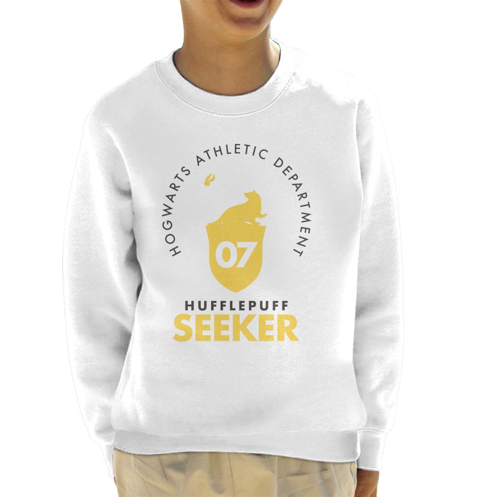 Harry Potter Hufflepuff Quidditch Seeker Kid's Sweatshirt product image 4