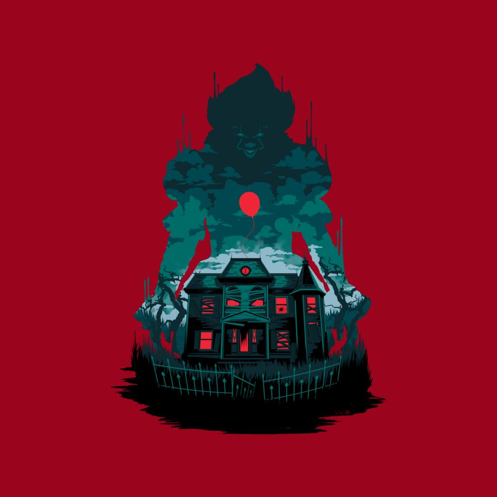 IT Pennywise House Red Balloon Men's Sweatshirt product image 5