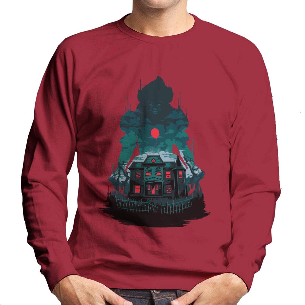 IT Pennywise House Red Balloon Men's Sweatshirt product image 4