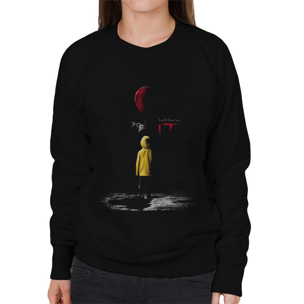 IT Halloween You Will Float Too Women's Sweatshirt product image 1