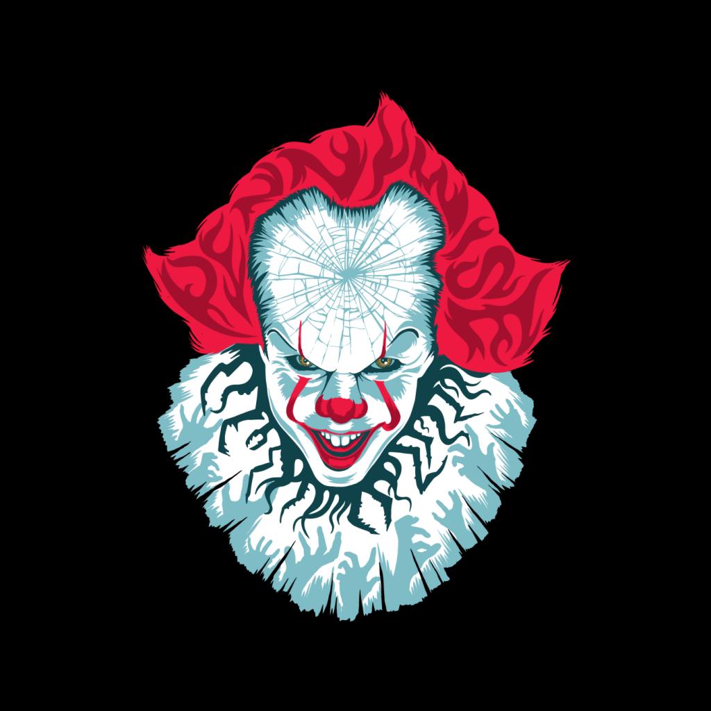 IT Pennywise Cracked Head Women's Sweatshirt product image 2