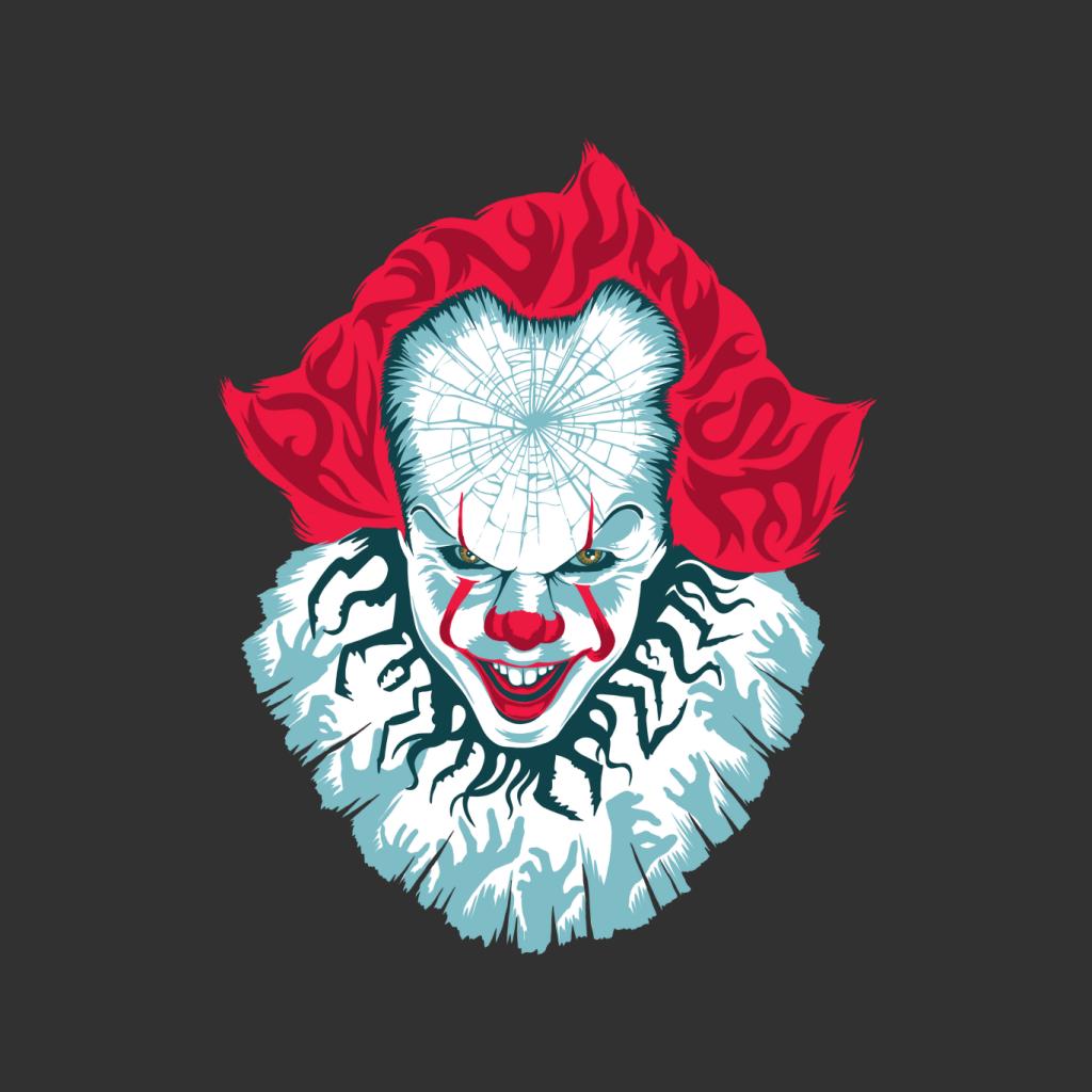 IT Pennywise Cracked Head Men's Sweatshirt product image 5
