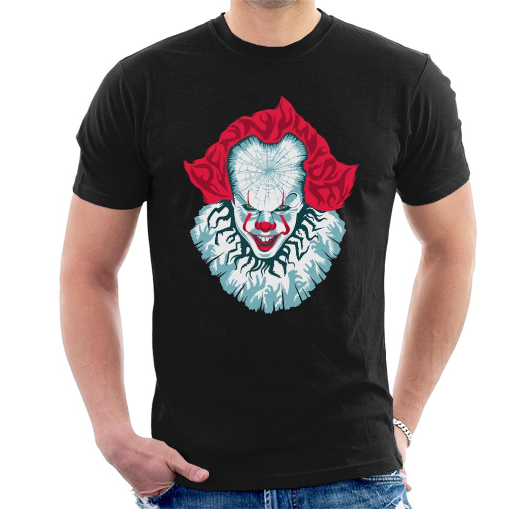 IT Pennywise Cracked Head Men's T-Shirt product image 1