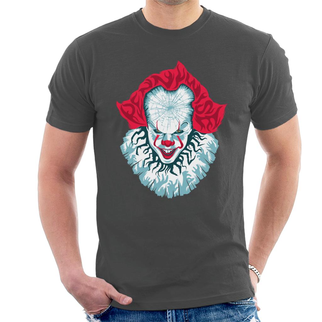 IT Pennywise Cracked Head Men's T-Shirt product image 4