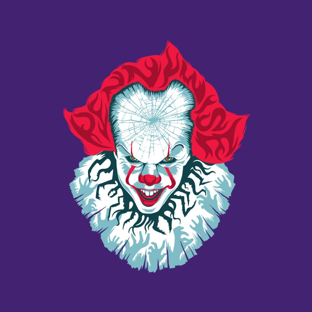 IT Pennywise Cracked Head Women's Sweatshirt product image 7