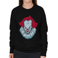 IT Pennywise Cracked Head Women's Sweatshirt product image 1