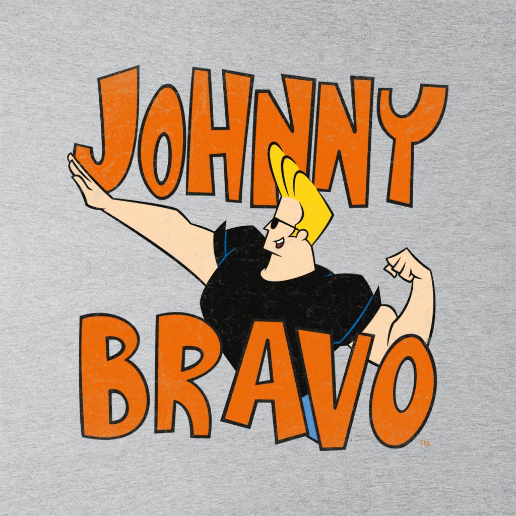 Johnny Bravo Side Pose Logo Kid's Sweatshirt product image 2