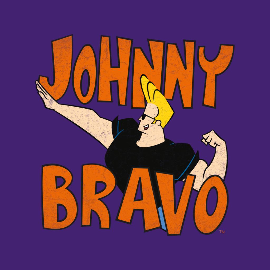 Johnny Bravo Side Pose Logo Kid's Sweatshirt product image 7